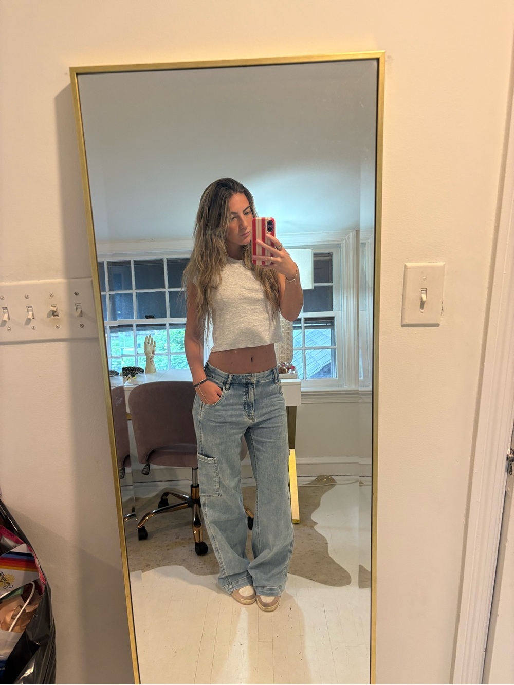 Kut from the Kloth Light Blue Boyfriend Jeans - Relaxed Wide Leg